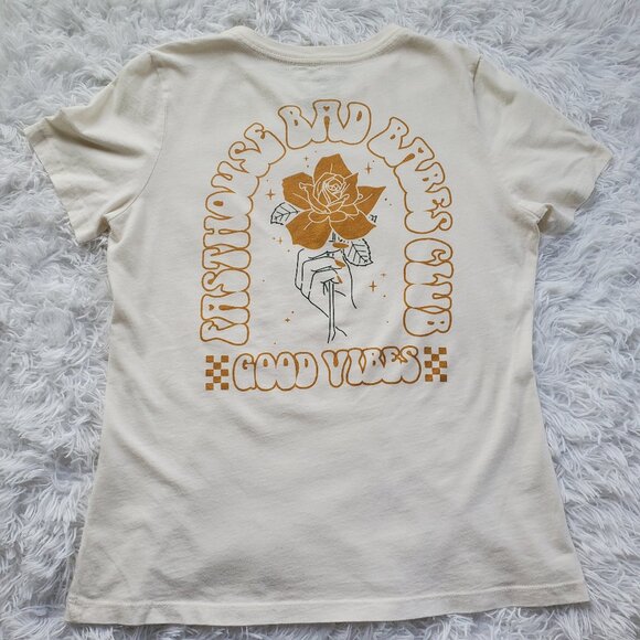 Good Vibes - Front and Back Print T-Shirt - Picture 4 of 7